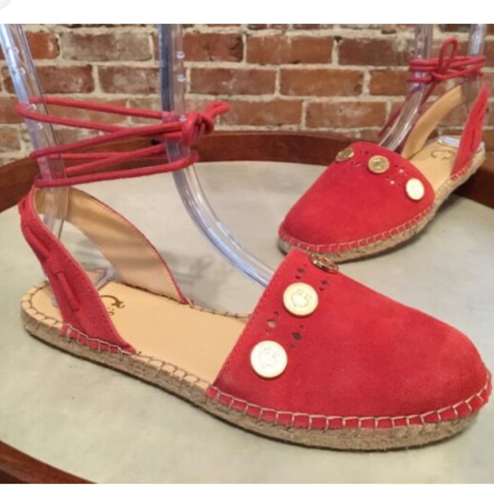 C Wonder Women Slingback Espadrille Sandals Michaela DaiquiriSuede - Picture 2 of 2